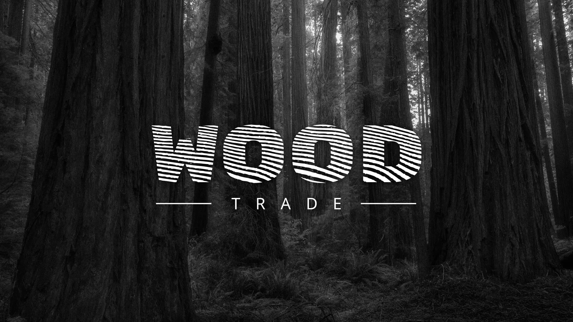 Разработка логотипа для компании «Wood Trade» в Курчатове